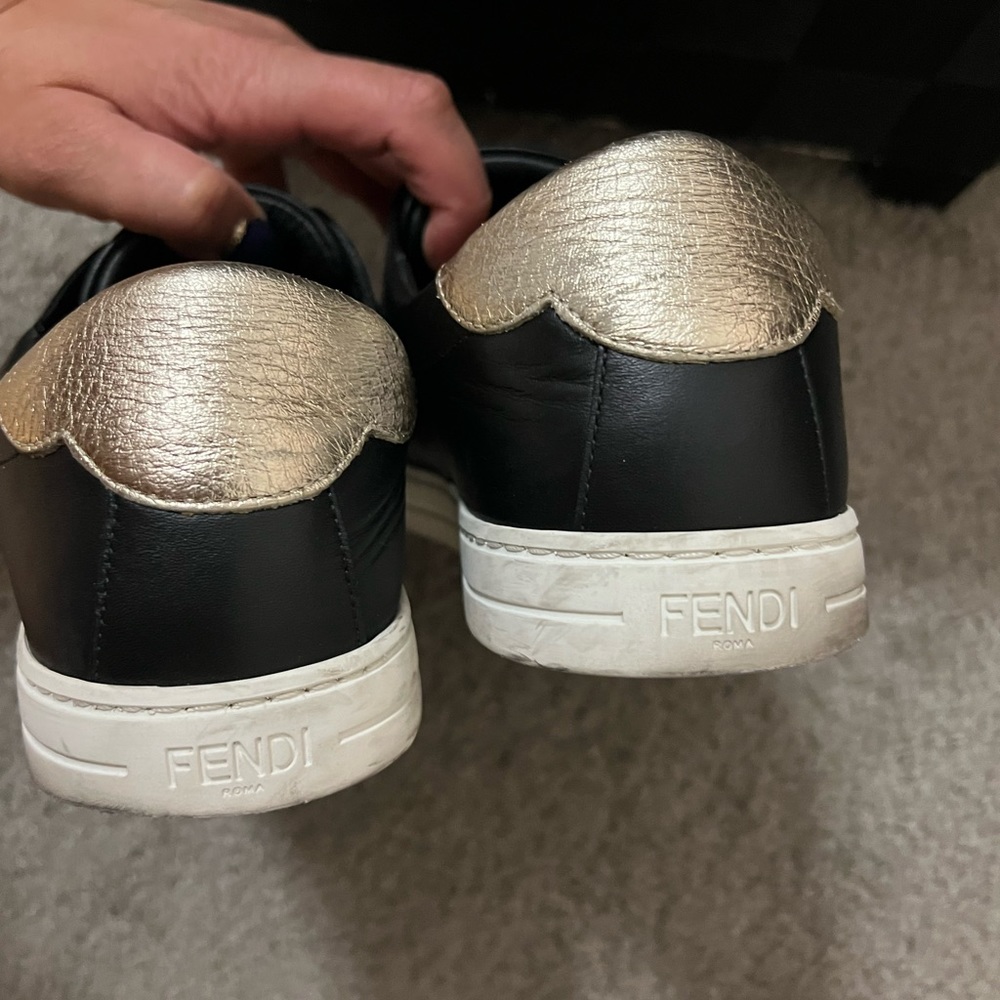 Fendi slip on sneakers